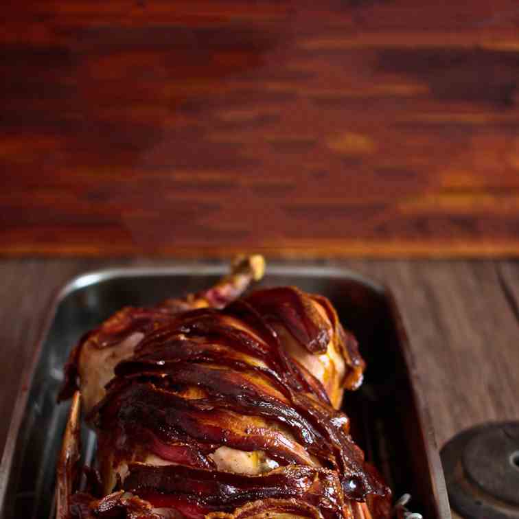 Bacon Wrapped Turkey