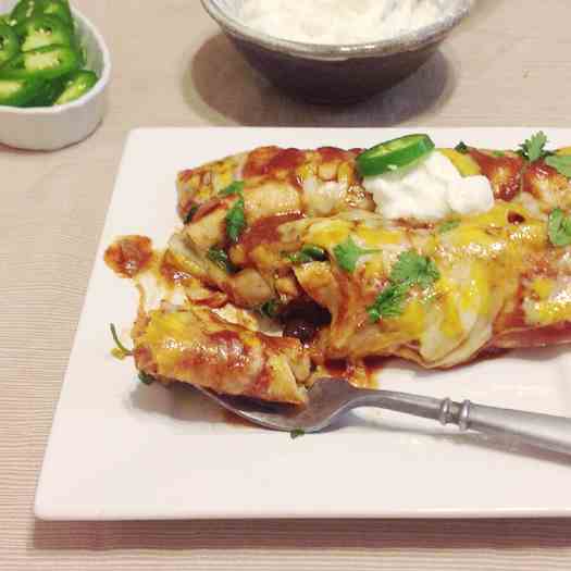 Chicken Enchiladas