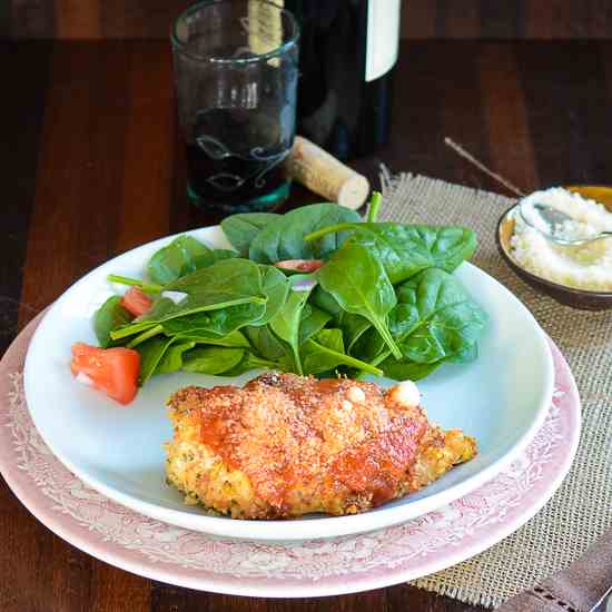 Italian Baked Parmesan Chicken Breasts