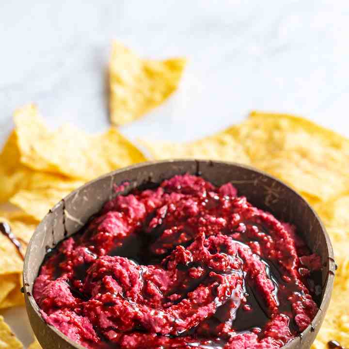 Balsamic Beet Hummus