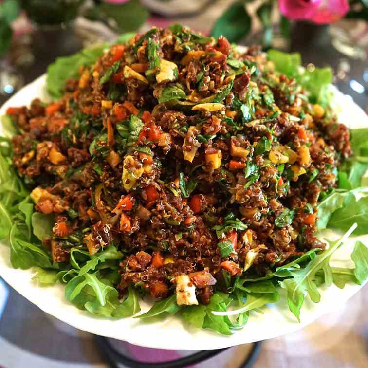 Quinoa Salad with Roasted Vegetables