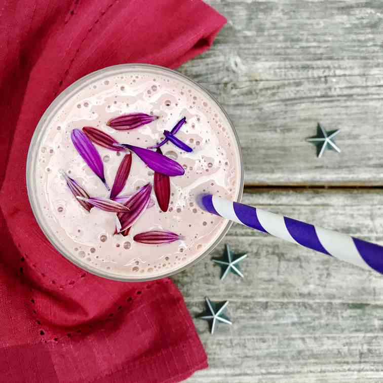 Dairy-Free Acai-Banana Almond Smoothie 