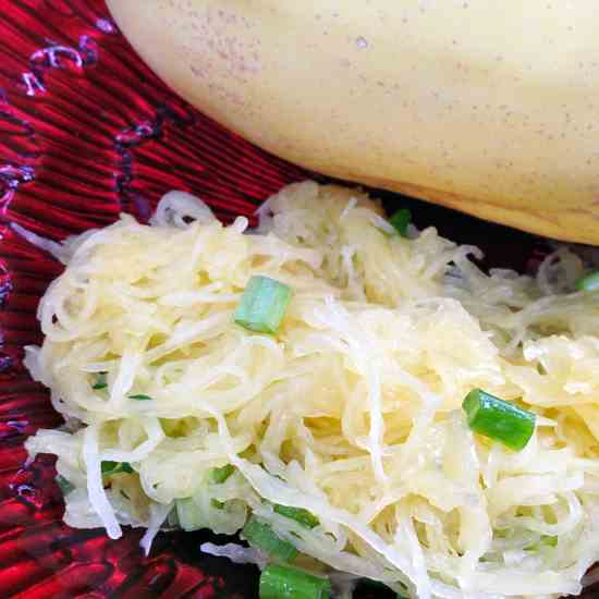 Microwave Spaghetti Squash