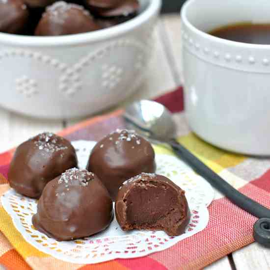 Salted Caramel Truffles