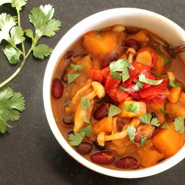 Vegan Butternut Squash Chili