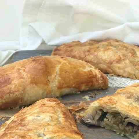 Mushroom and Chestnut Pies