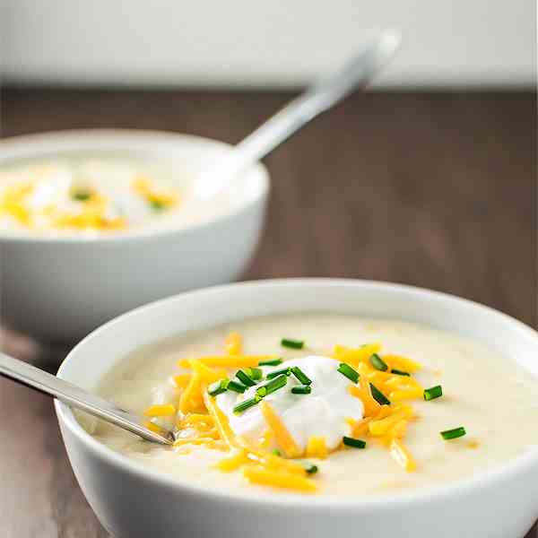 Creamy Crock Pot Potato Soup