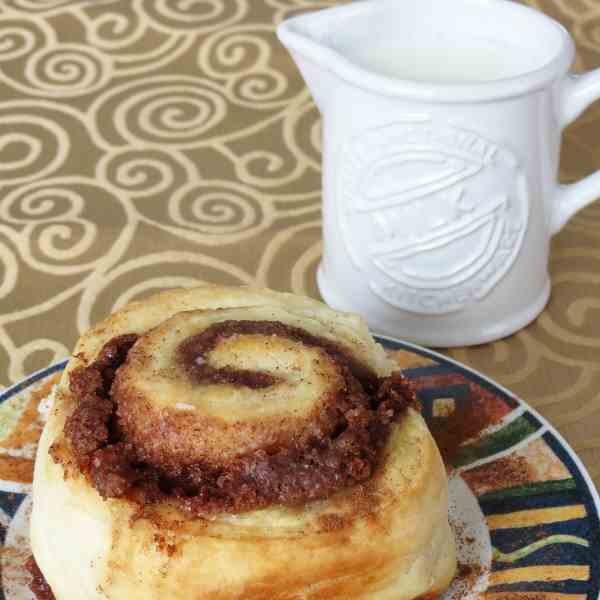 No Yeast Cinnamon Rolls