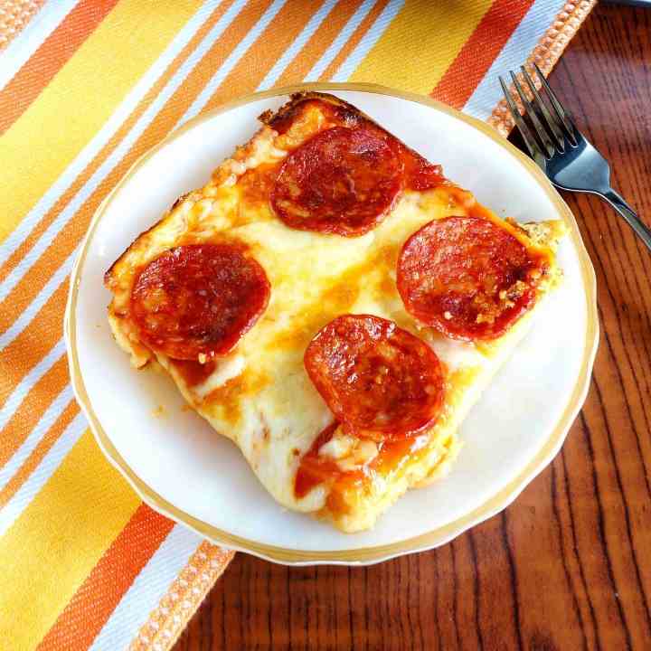 Low Carb Pizza Casserole