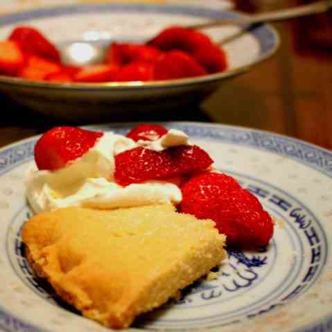 Scottish Strawberry Shortcake