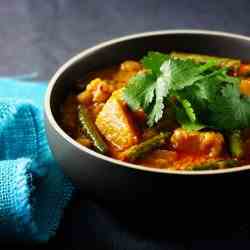 Pumpkin and Lemongrass Curry