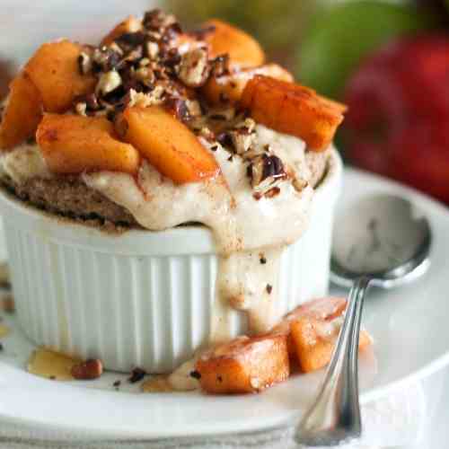 Apple Pecan Instant Buckwheat Bake