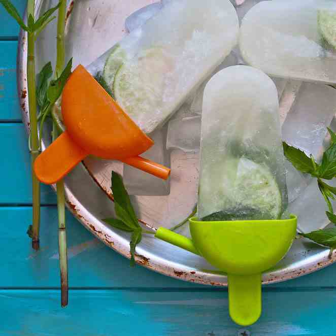 Mojito Ice Block Popsicles