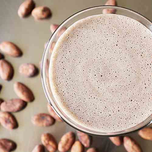 Raw Cacao Banana Smoothie