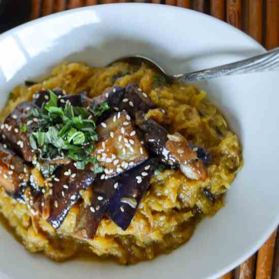 Coconut Curry Spaghetti Squash