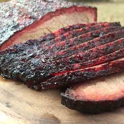 Easy Smoked Brisket Flat