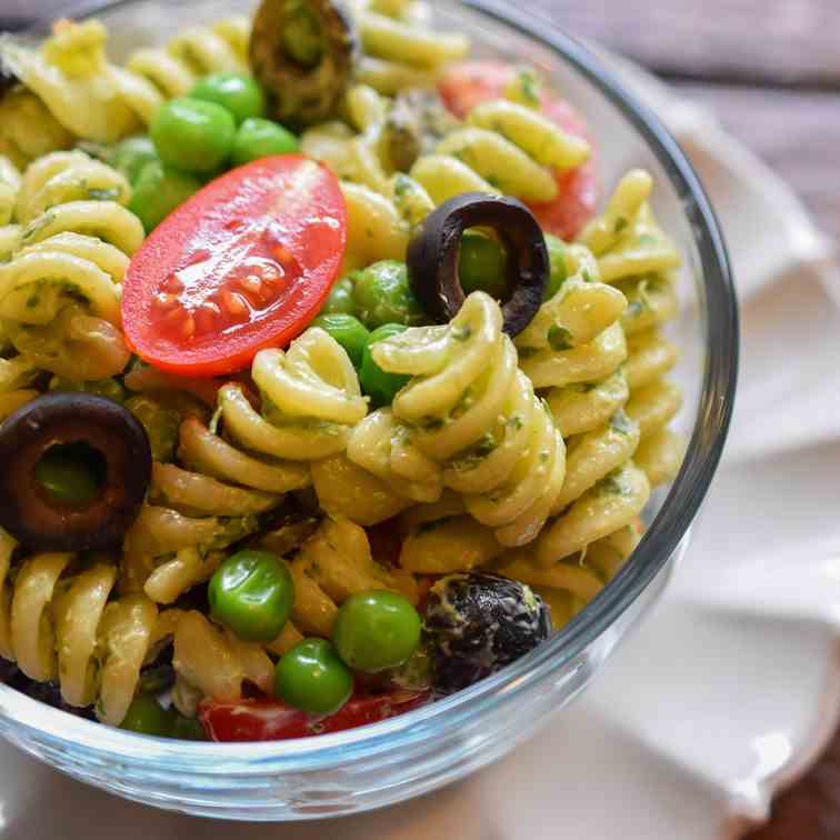 Green Goddess Pasta Salad