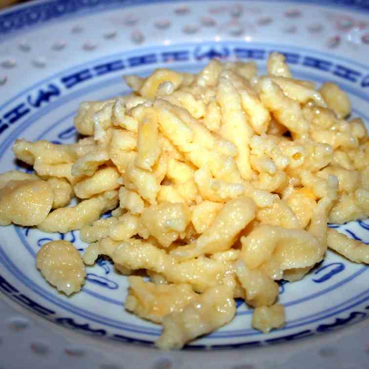 Spaetzli - Swiss Pasta Dumplings