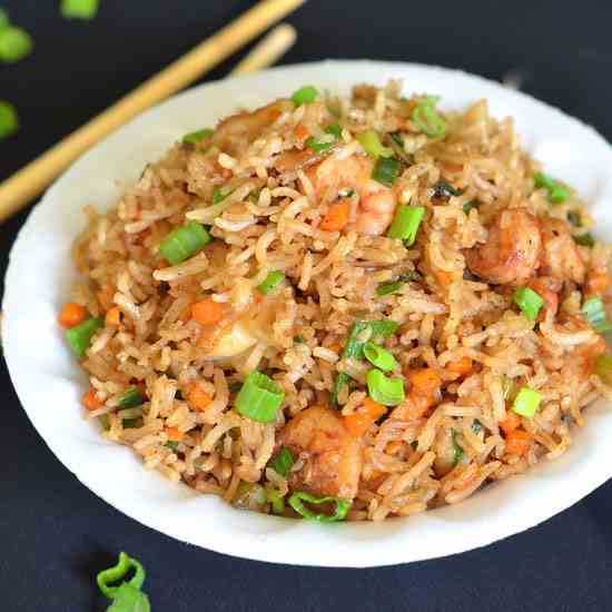 prawn fried rice recipe