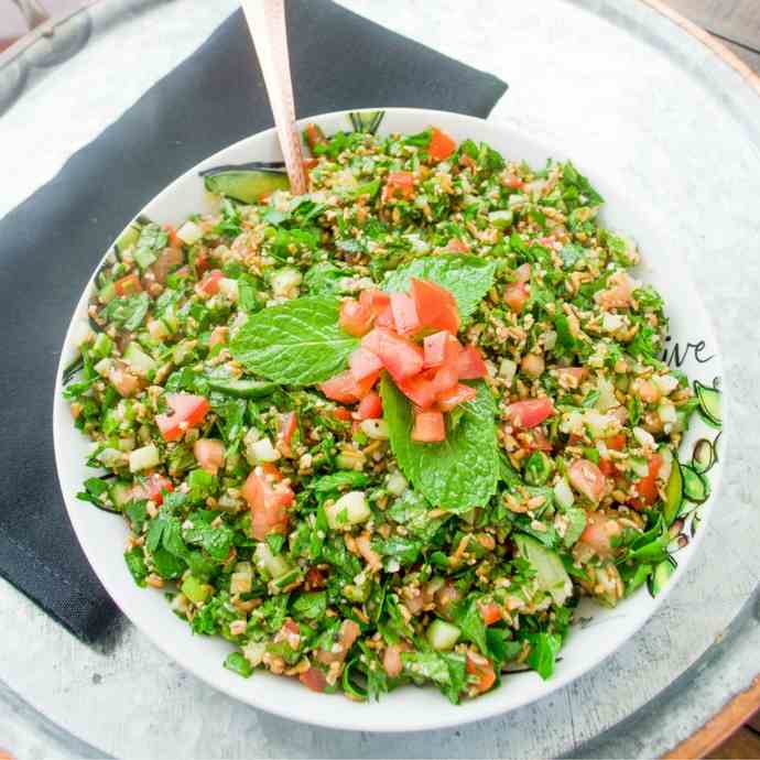  Wheat Berry Tabbouleh Salad
