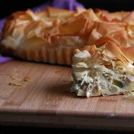 Spring Vegetable Danish