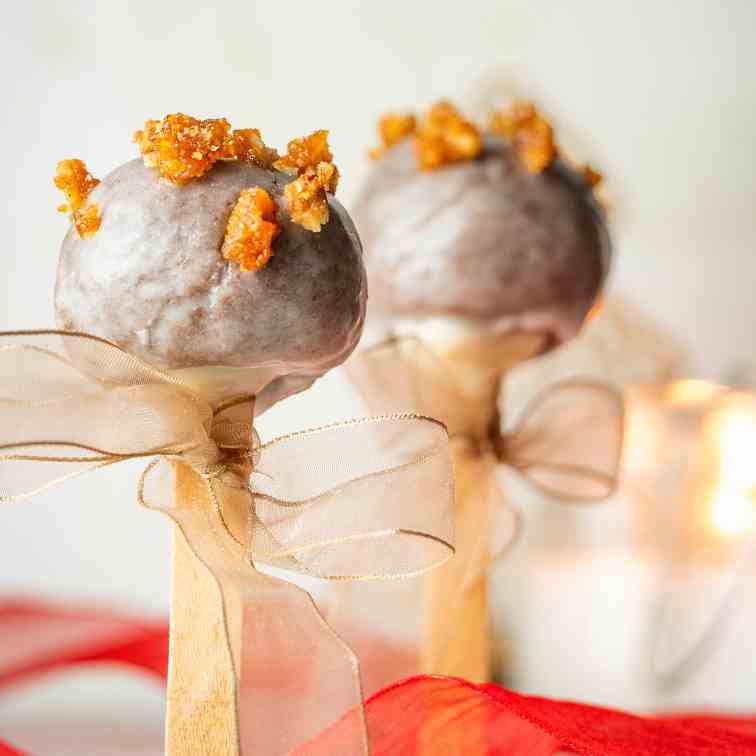 Christmas-Spiced Cake Pops