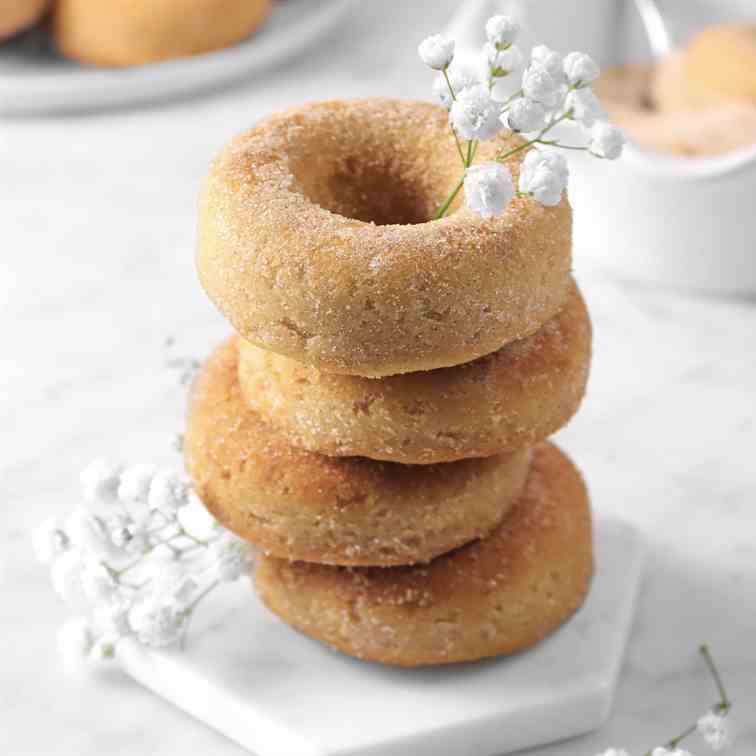 Cinnamon Spiced Baked Donuts