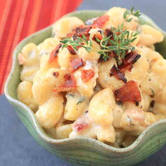 Gruyere Bacon Macaroni - Cheese