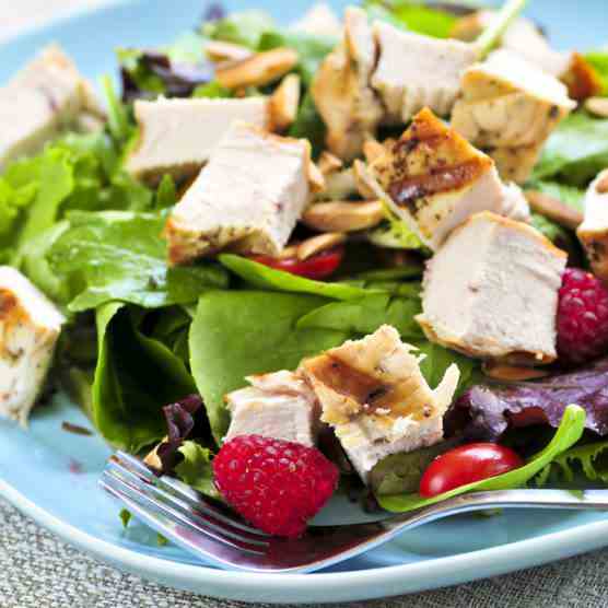 Raspberry Chicken Salad-Gluten free