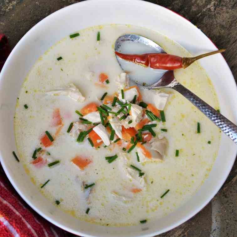 Best Creamy Chicken Soup Recipe