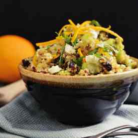 Cranberry & Goat Cheese Quinoa Salad