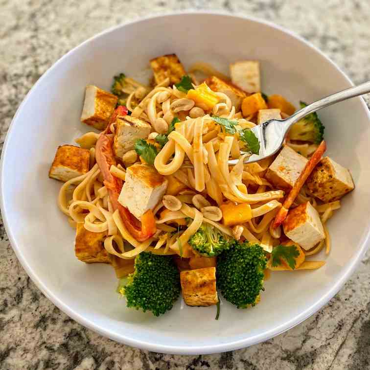 Peanut Noodle Salad