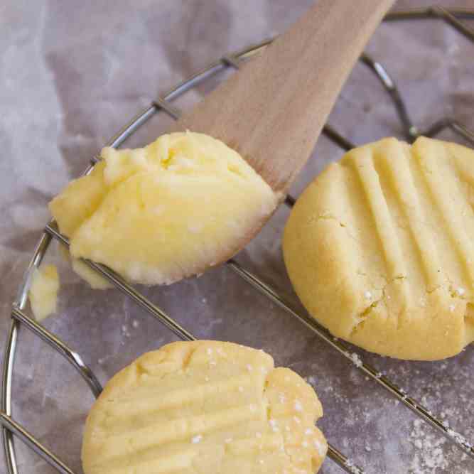 Half Cooked Airfryer Lemon Biscuits