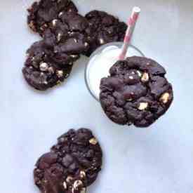 Chewy Chocolate-White Choco Chip Cookies