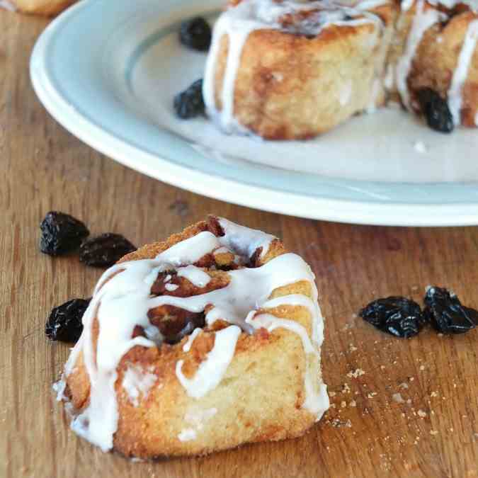 Coconut Flour Cinnamon Rolls