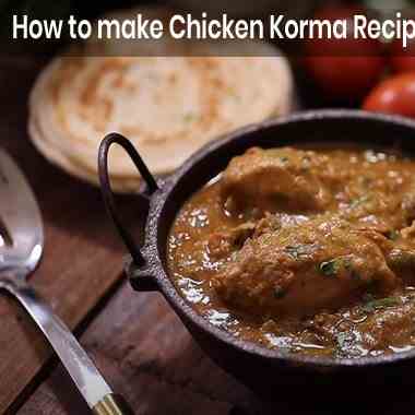 Chicken korma 