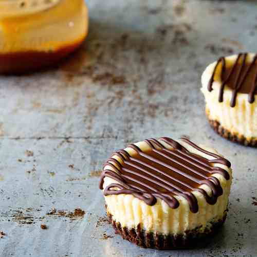 Salted Caramel Cheesecakes