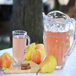 Apple Pear with Cinnamon Stick Kompot
