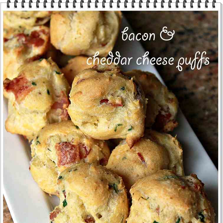 Bacon & Cheddar Cheese Puffs