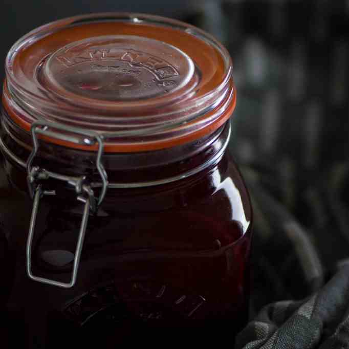 Kwass, fermented beetroot water