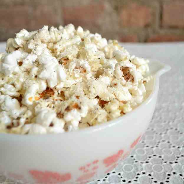 Parmesan Pepper Popcorn