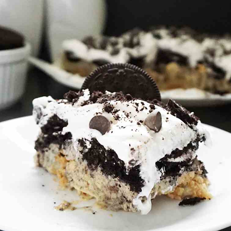 Oreo icebox cake