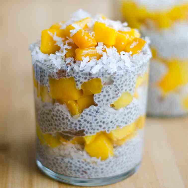 Tropical Chia Parfait