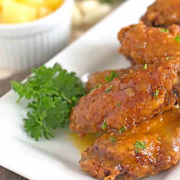 Spicy Pineapple - Mango Wings 