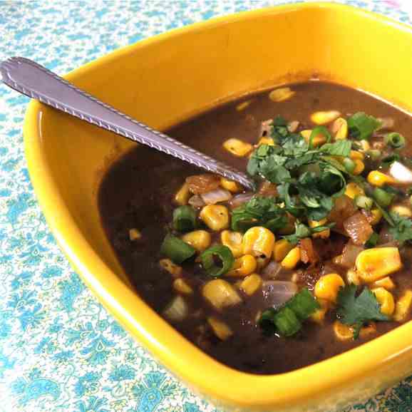 Black Bean & Corn Bisque