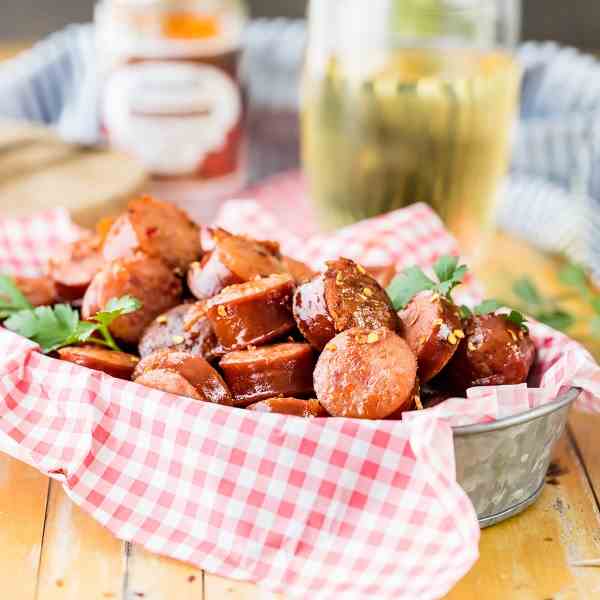 Slow Cooker Sweet - Spicy Kielbasa