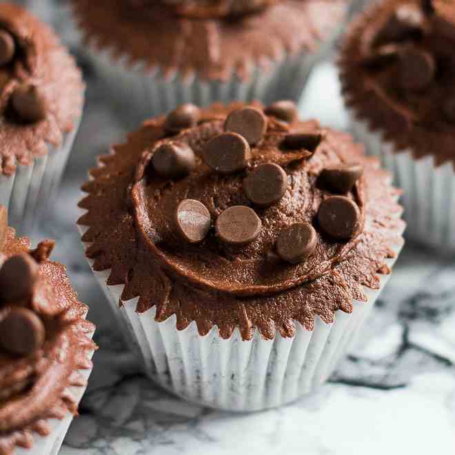 Double Chocolate Cupcakes