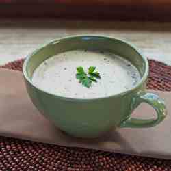 Creamy Mushroom and Herb Soup