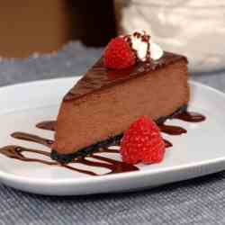 Luscious Chocolate Cheesecake