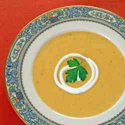 Spiced Butternut Squash Bisque